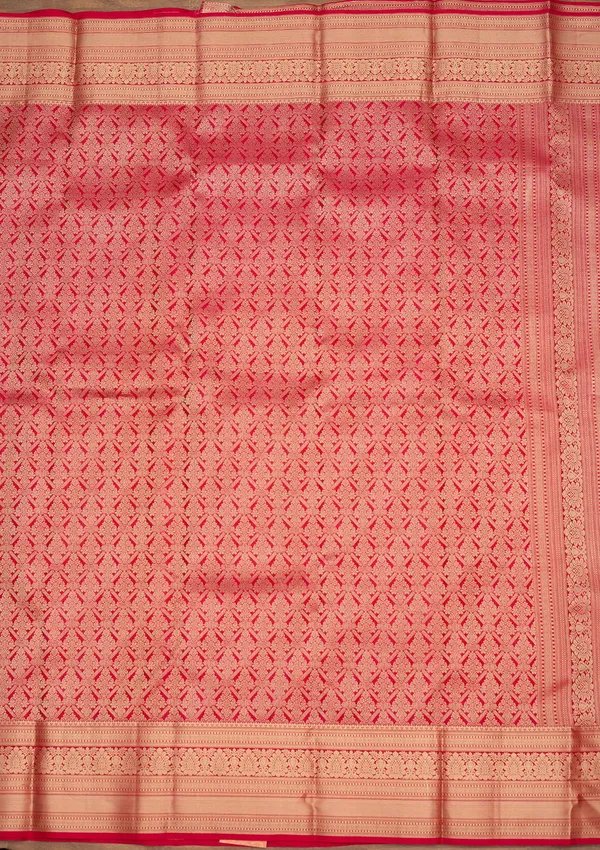 Rani_Pink_Zariwork_Gold_Silk_Silk_Saree