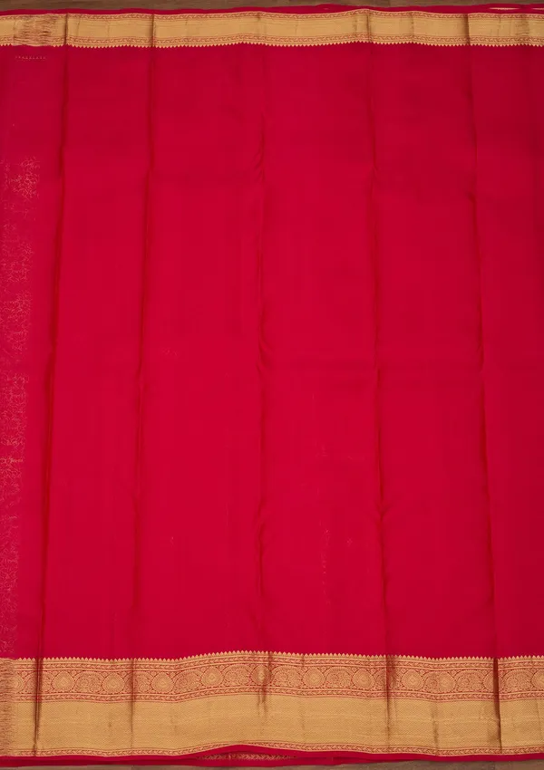 Rani_Pink_Zariwork_Gold_Silk_Silk_Saree