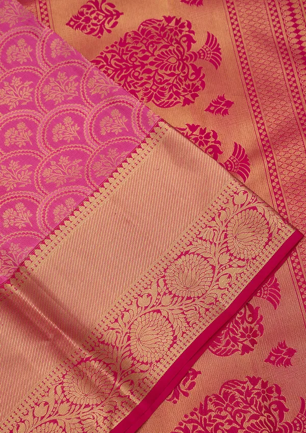 Pink_Zariwork_Gold_Silk_Silk_Saree