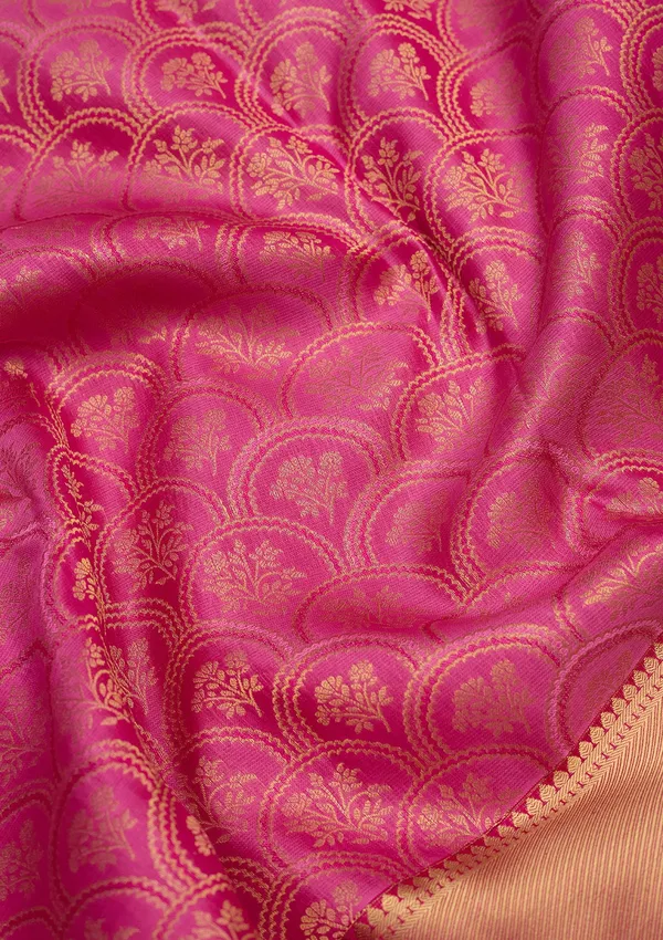 Pink_Zariwork_Gold_Silk_Silk_Saree