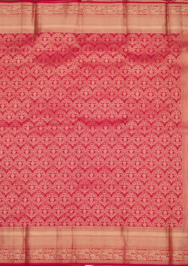 Rani_Pink_Zariwork_Gold_Silk_Silk_Saree