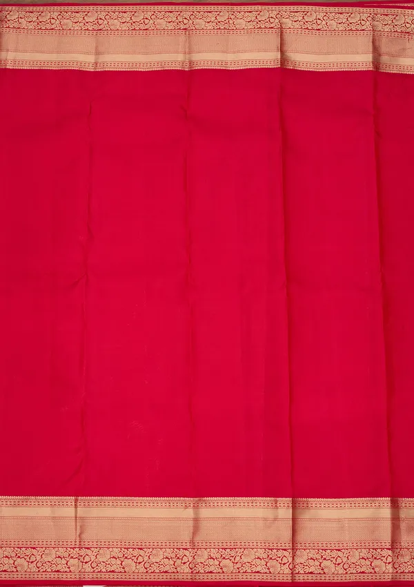 Rani_Pink_Zariwork_Gold_Silk_Silk_Saree