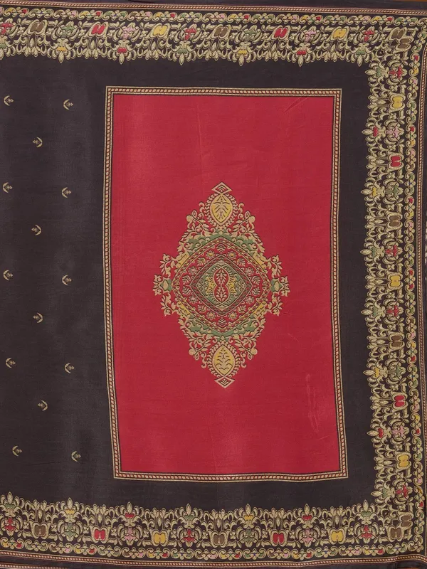 Black_Threadwork_Soft_Raw_Silk_Readymade_Salwar_Suit