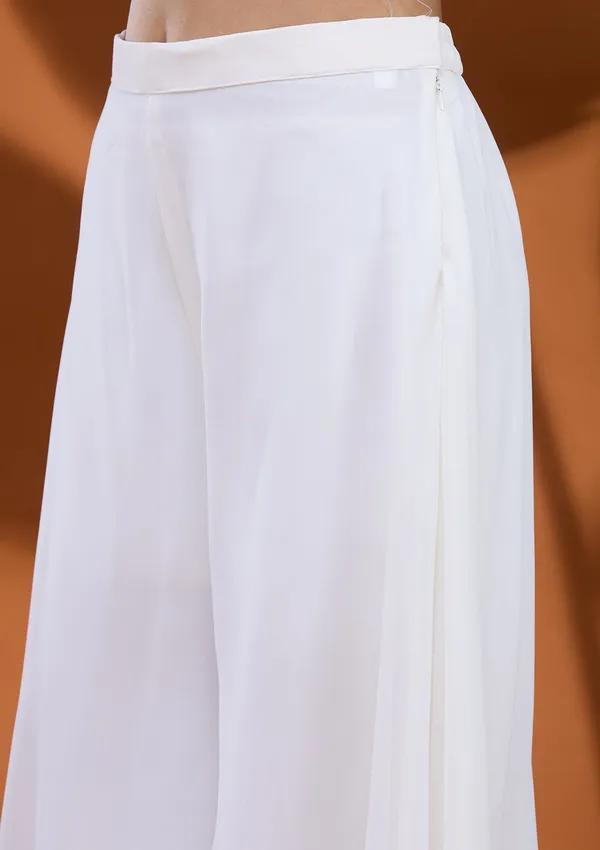 White_Threadwork_Georgette_Readymade_Salwar_Suit