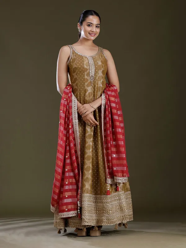 Gold_Sequins_Soft_Raw_Silk_Readymade_Salwar_Suit