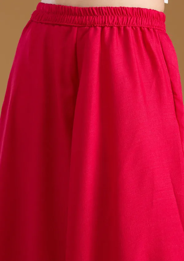 Rani_Pink_Stonework_Silver_Soft_Raw_Silk_Readymade_Salwar_Suit