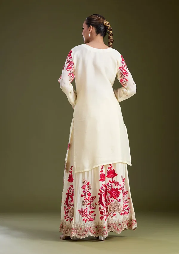 Off_White_Zariwork_Gold_Crepe_Readymade_Salwar_Suit