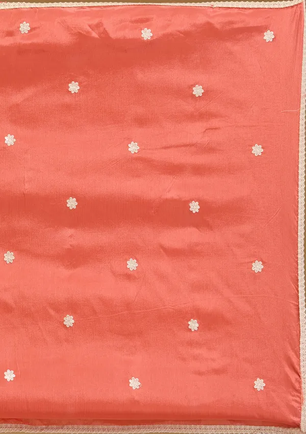 Rust_Zariwork_Silver_Crepe_Readymade_Salwar_Suit
