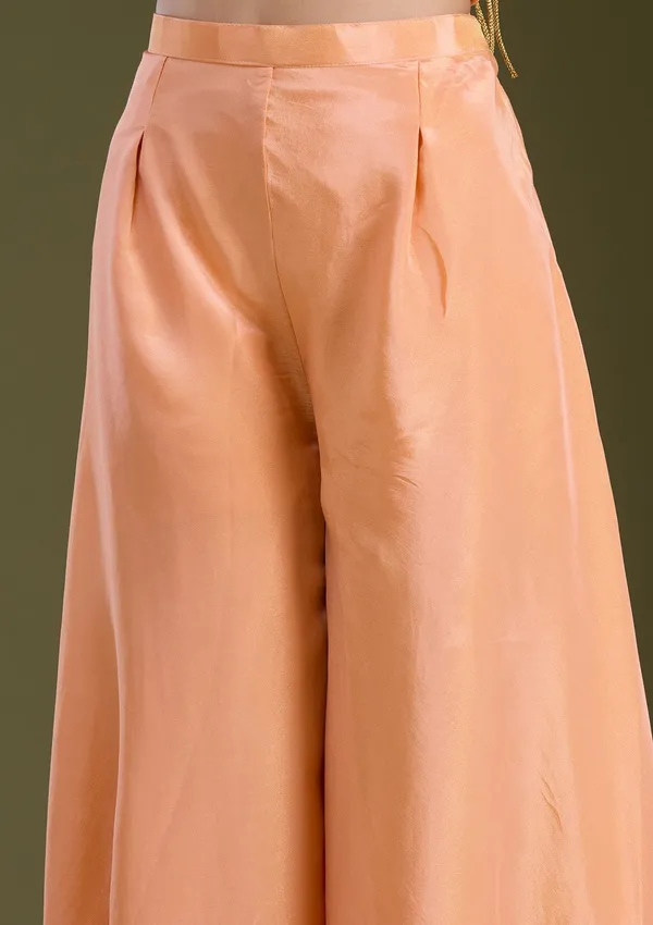 Light_Orange_Threadwork_Satin_Readymade_Salwar_Suit