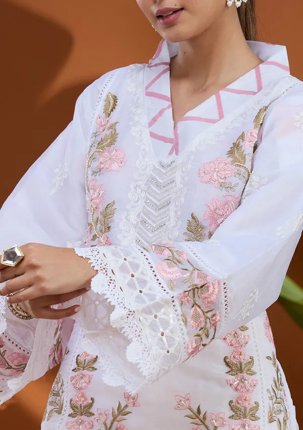 White_Threadwork_Tissue_Readymade_Salwar_Suit