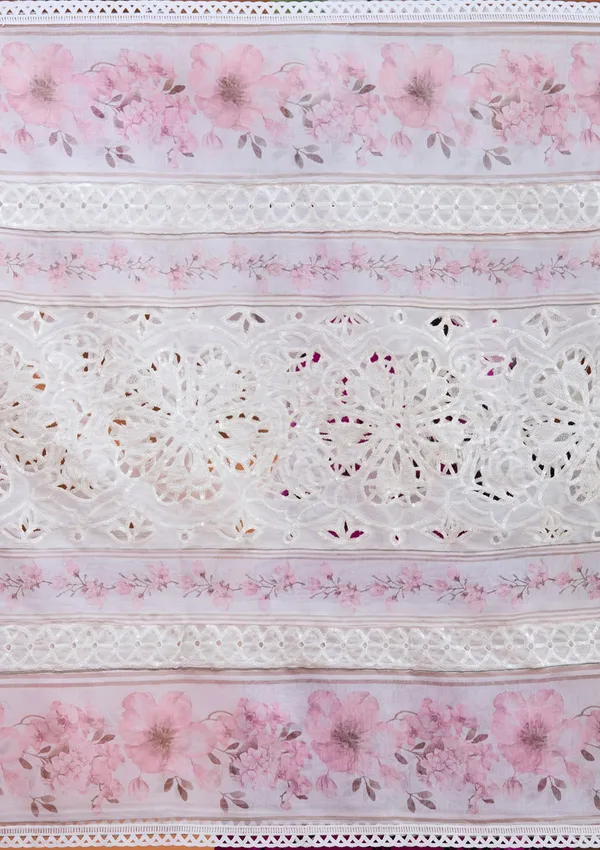 White_Threadwork_Tissue_Readymade_Salwar_Suit