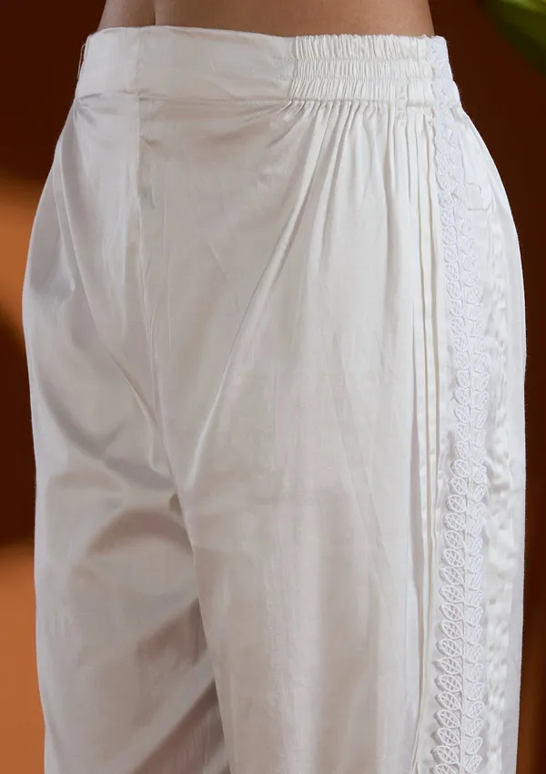 White_Threadwork_Tissue_Readymade_Salwar_Suit