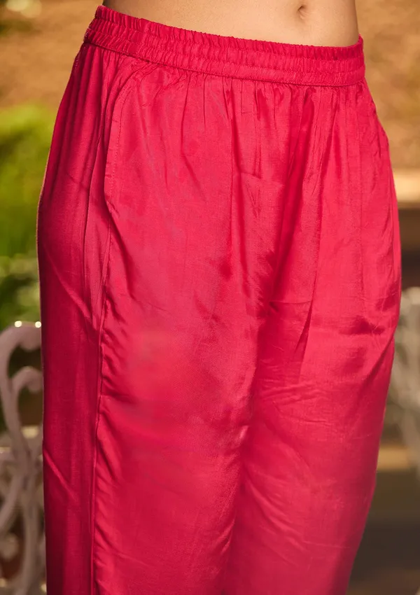 Rani_Pink_Cutdana_Soft_Raw_Silk_Readymade_Salwar_Suit
