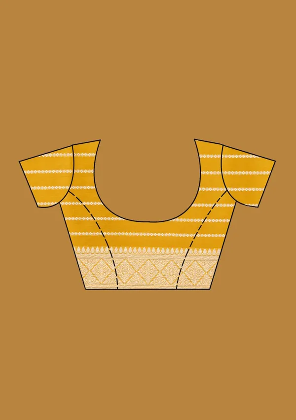 Mustard_Zariwork_Gold_Silk_Saree