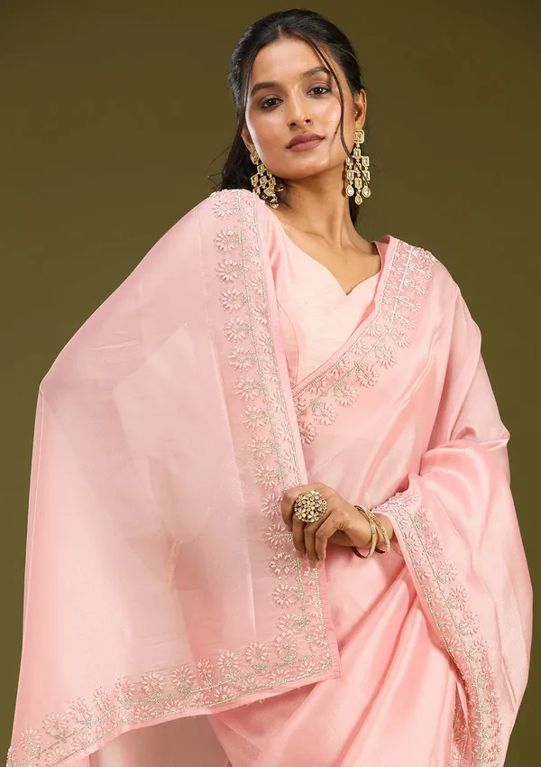 Baby_Pink_Pearlwork_Tissue_Saree