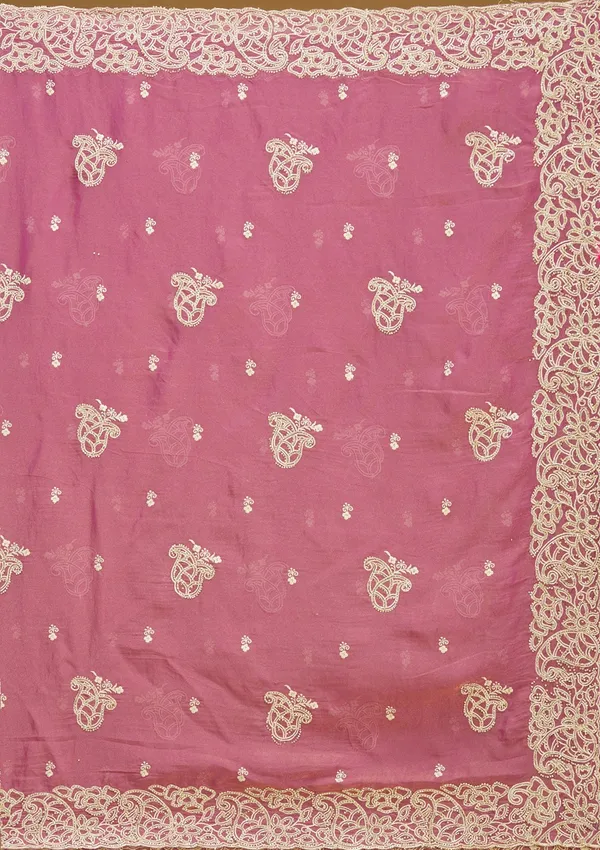 Onion_Pink_Zariwork_Silver_Tissue_Saree