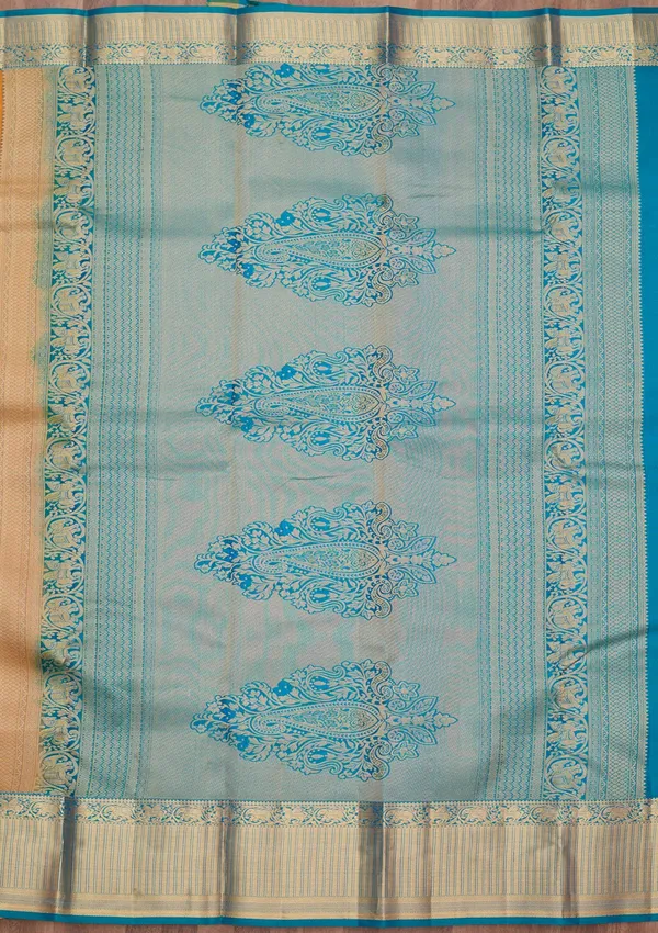 Mustard_Zariwork_Gold_Silk_Saree
