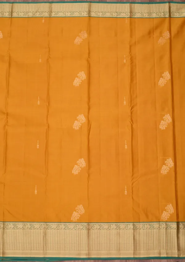 Mustard_Zariwork_Gold_Silk_Saree