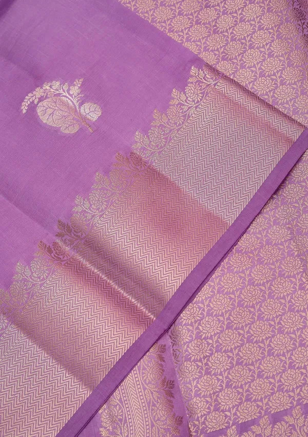 Lavender_Zariwork_Gold_Pure_Silk_Saree