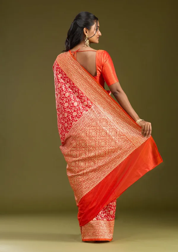 Red_Zariwork_Gold_Art_Silk_Saree