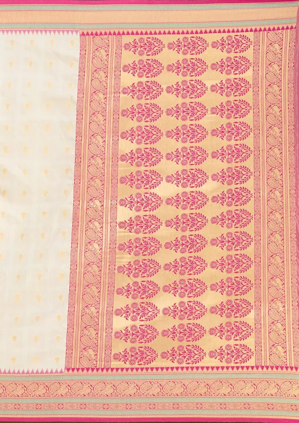 Off_White_Zariwork_Gold_Silk_Saree