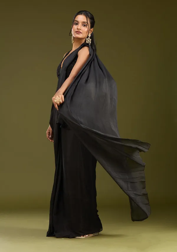 Black_Threadwork_Satin_Saree