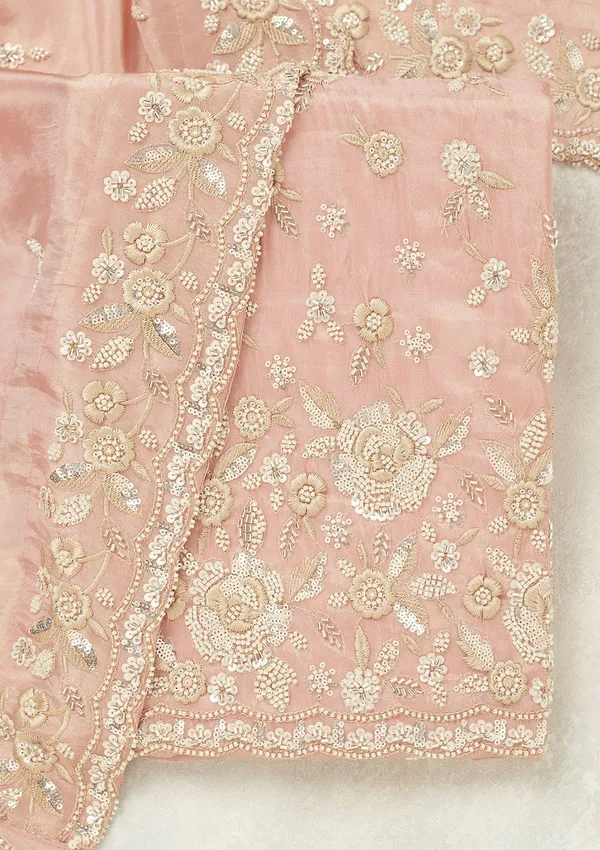 Pink_Silver_Stonework_Tissue_Unstitched_Salwar_Suit