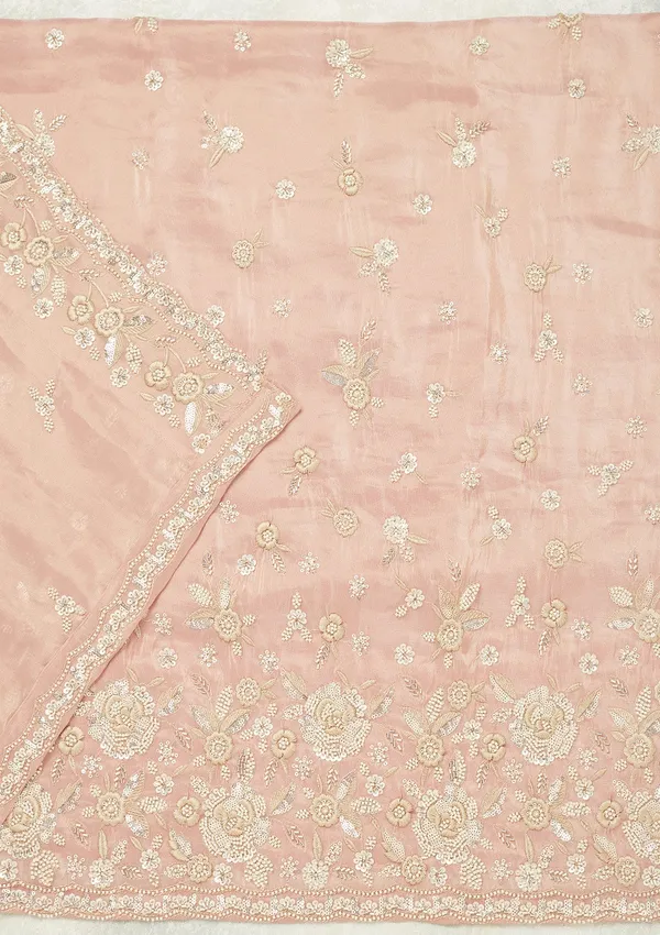 Pink_Silver_Stonework_Tissue_Unstitched_Salwar_Suit