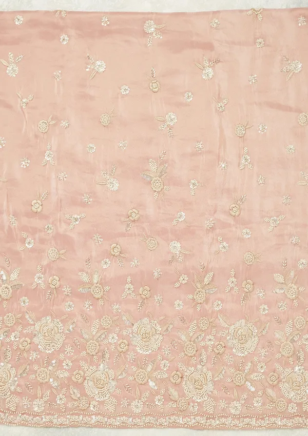 Pink_Silver_Stonework_Tissue_Unstitched_Salwar_Suit