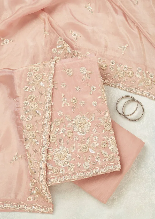 Pink_Silver_Stonework_Tissue_Unstitched_Salwar_Suit