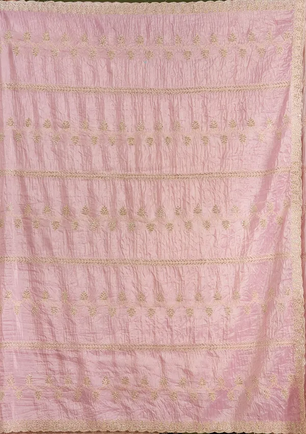 Pink_Stonework_Gold_Tissue_Saree