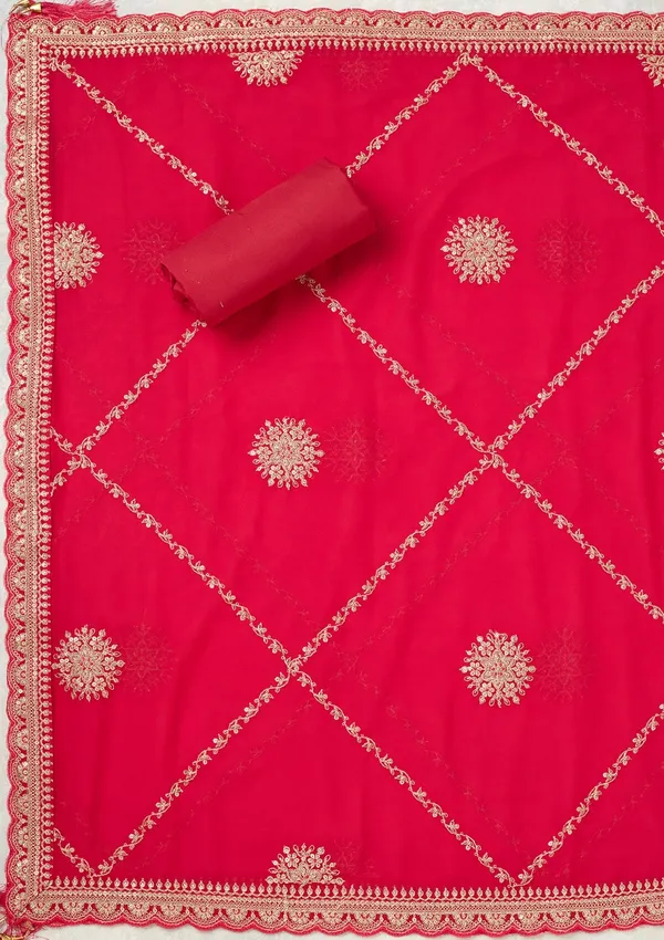 Pink_Zariwork_Gold_Chanderi_Unstitched_Salwar_Suit
