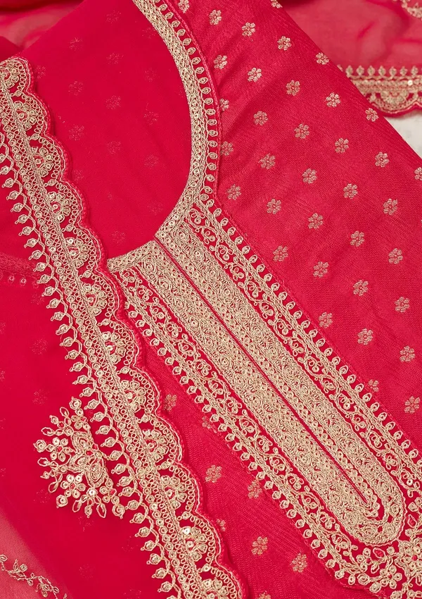 Pink_Zariwork_Gold_Chanderi_Unstitched_Salwar_Suit
