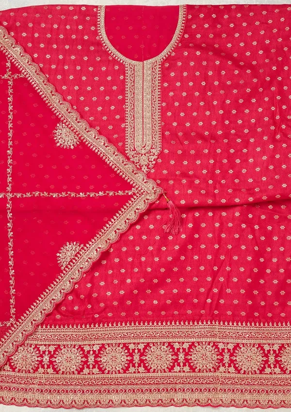 Pink_Zariwork_Gold_Chanderi_Unstitched_Salwar_Suit