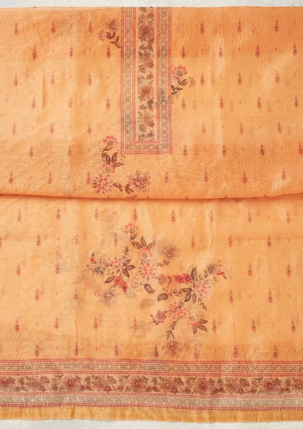 Mustard_Zariwork_Gold_Chanderi_Unstitched_Salwar_Suit