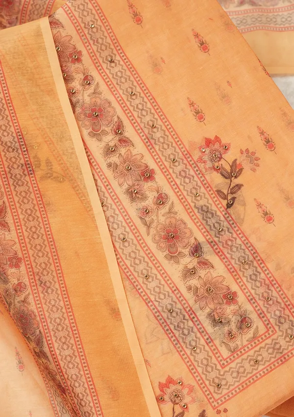 Mustard_Zariwork_Gold_Chanderi_Unstitched_Salwar_Suit