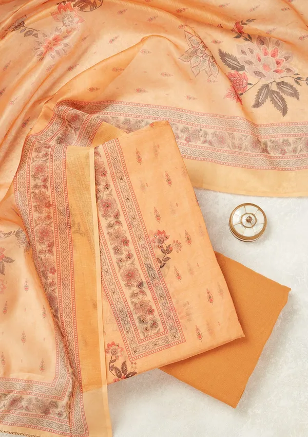 Mustard_Zariwork_Gold_Chanderi_Unstitched_Salwar_Suit