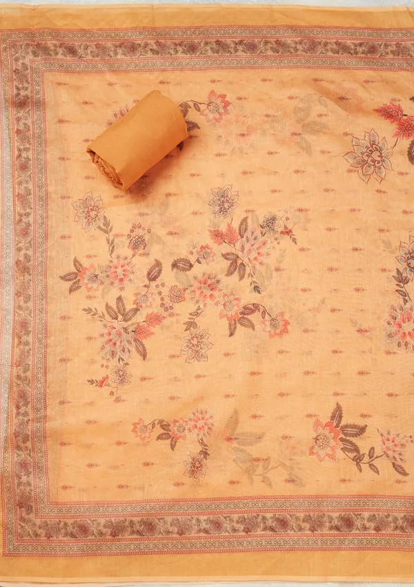 Mustard_Zariwork_Gold_Chanderi_Unstitched_Salwar_Suit