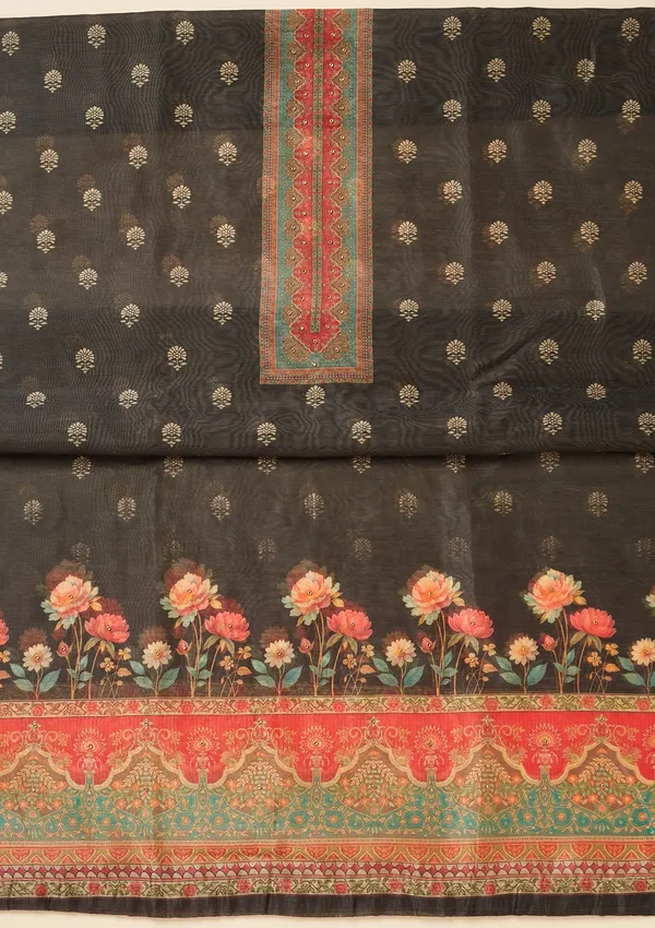 Black_Zariwork_Gold_Chanderi_Unstitched_Salwar_Suit