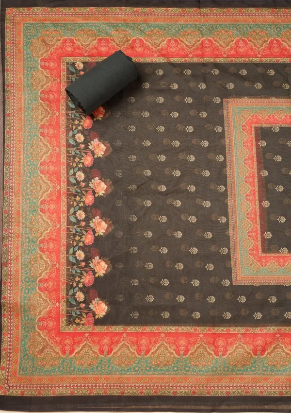 Black_Zariwork_Gold_Chanderi_Unstitched_Salwar_Suit