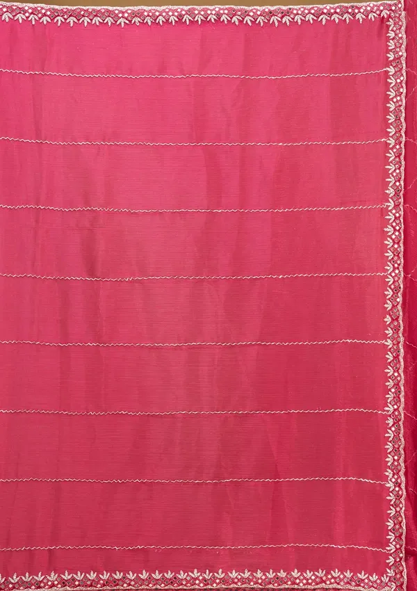 Rani_Pink_Cutdana_Tissue_Saree