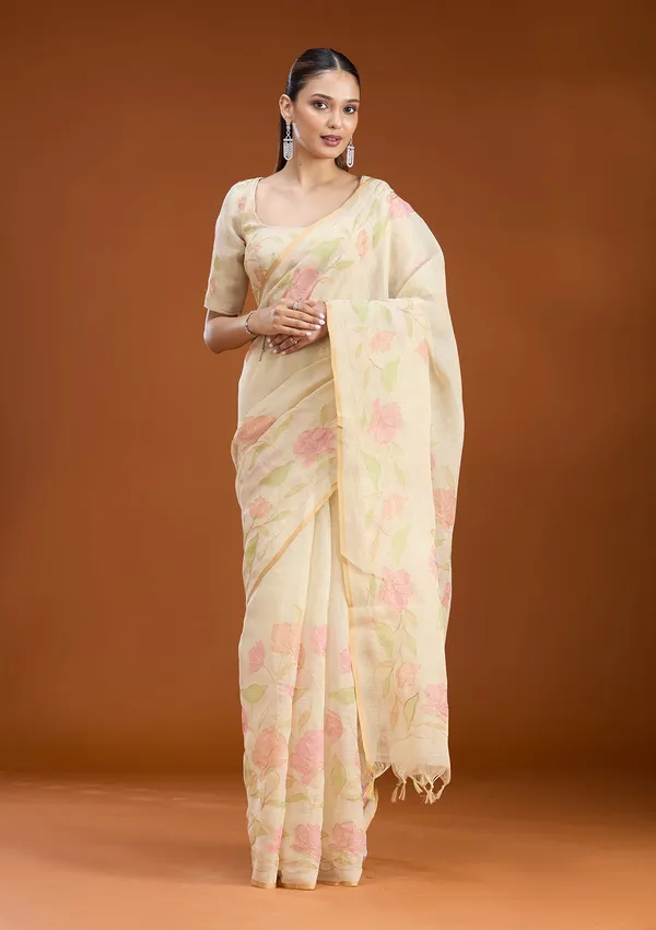 Beige_Zariwork_Gold_Chanderi_Saree