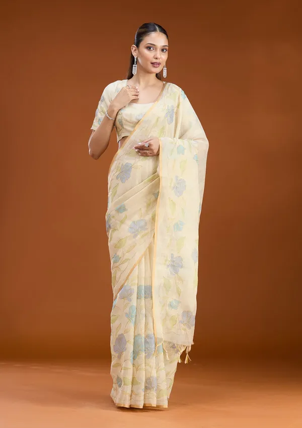 Beige_Zariwork_Gold_Chanderi_Saree