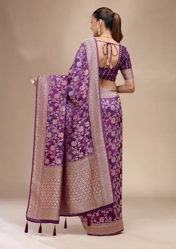 Purple_Zariwork_Gold_Art_Silk_Saree