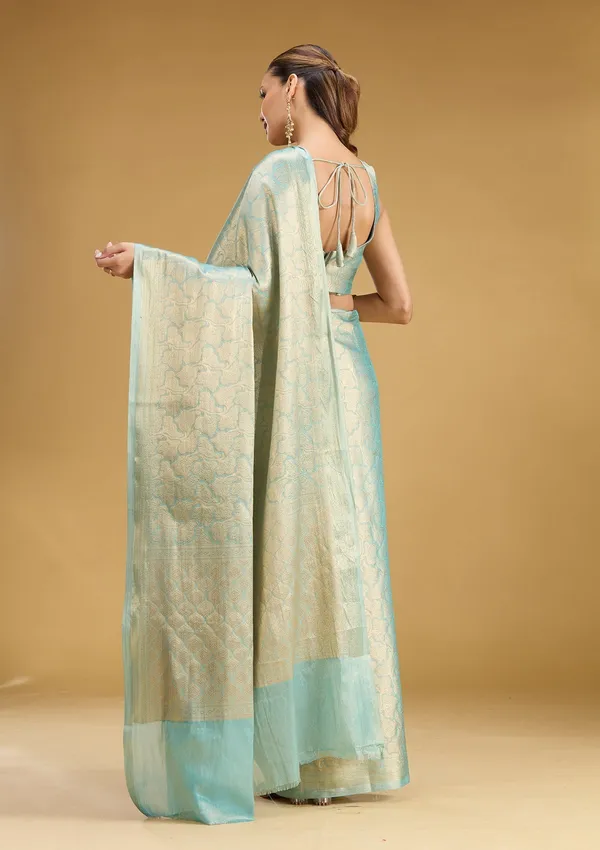 Sky_Blue_Zariwork_Gold_Tissue_Silk_Saree