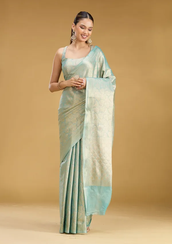 Sky_Blue_Zariwork_Gold_Tissue_Silk_Saree
