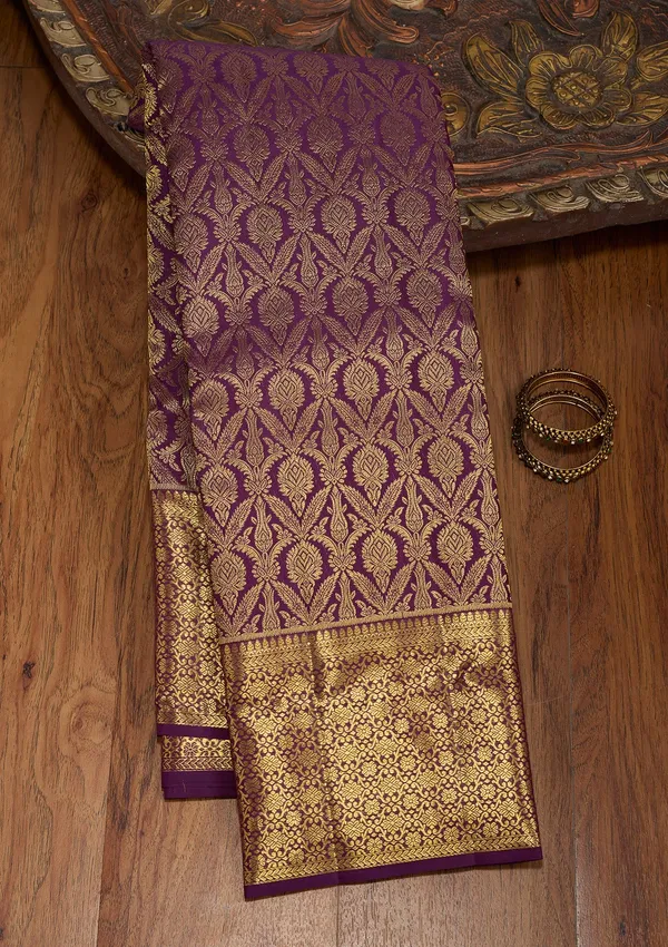 Purple_Zariwork_Gold_Pure_Silk_Saree