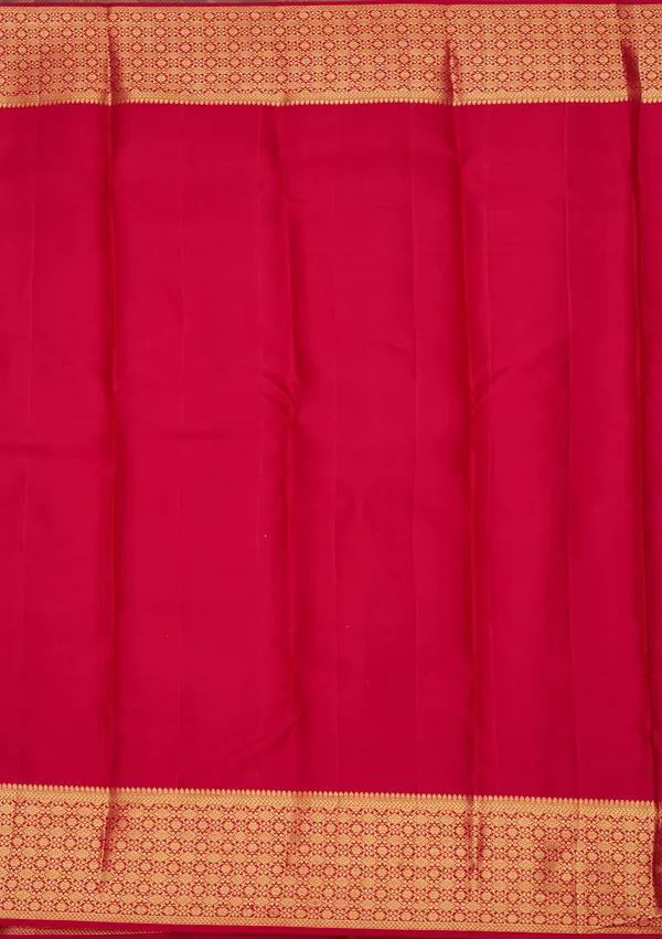 Rani_Pink_Zariwork_Gold_Pure_Silk_Saree