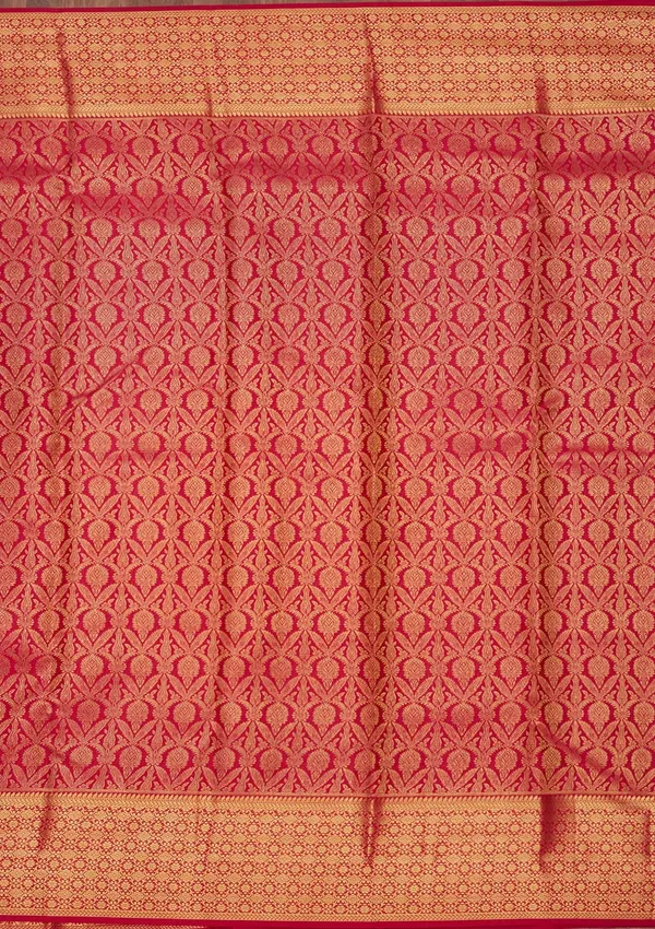 Rani_Pink_Zariwork_Gold_Pure_Silk_Saree