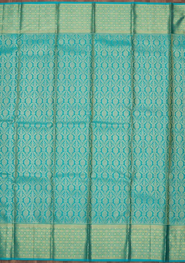 Sky_Blue_Zariwork_Gold_Pure_Silk_Saree